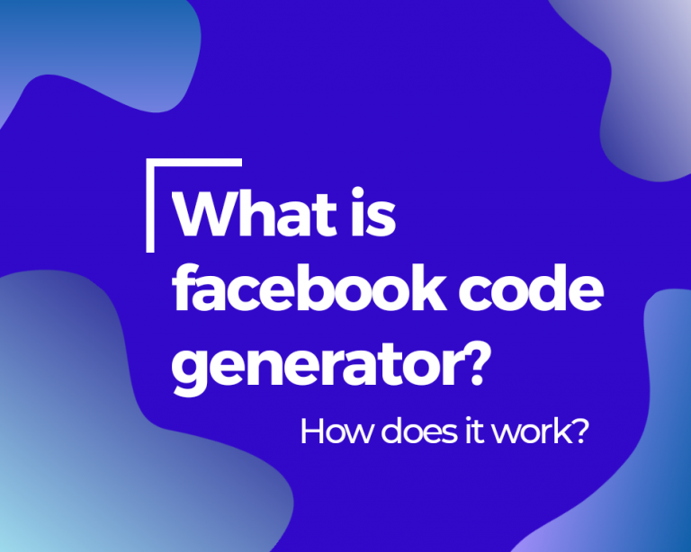 What is the facebook code generator
