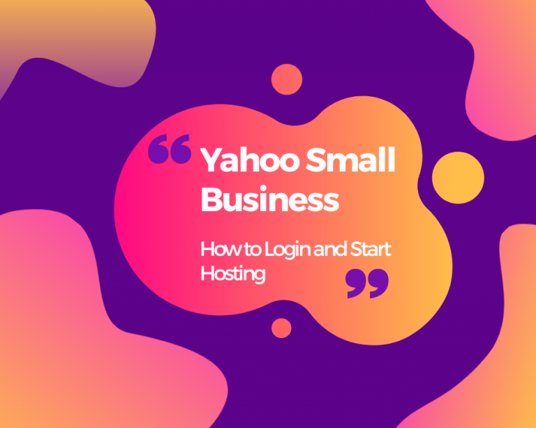 yahoo small business login