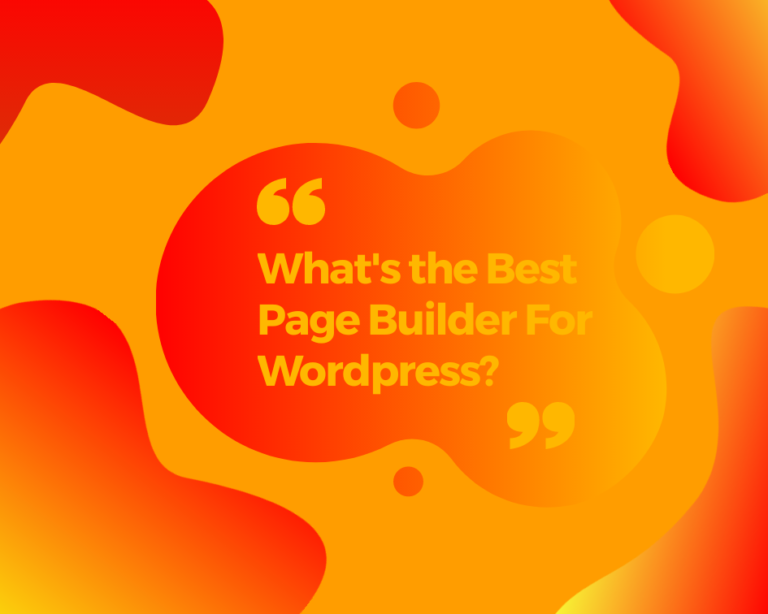 The Best Page Builder For WordPress