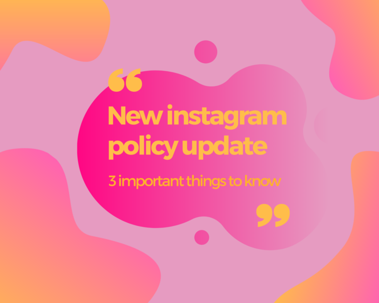 The New Instagram Policy Update