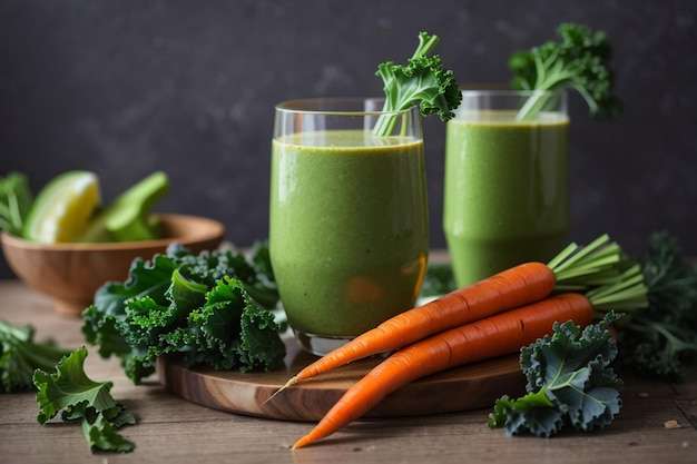 Boost Your Hemoglobin with this Delicious Iron-Packed Kale Carrot Smoothie