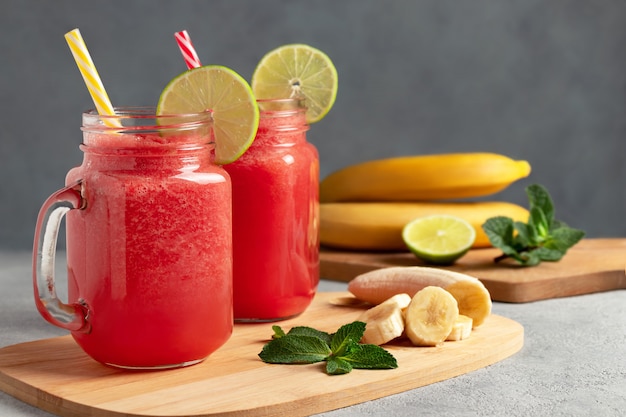 Energize Naturally & Support Your Hemoglobin: Beat the Coffee Crash with this Banana Watermelon Smoothie