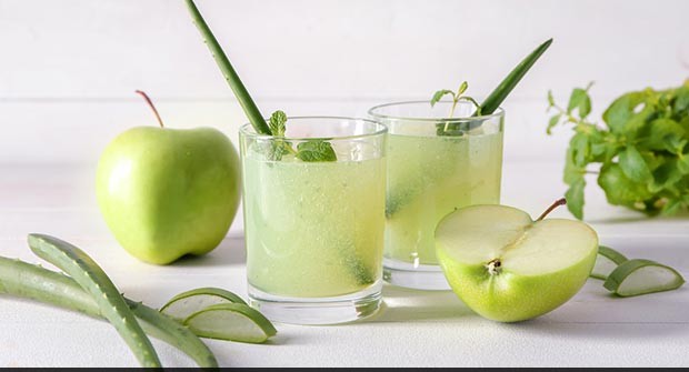 apple aloe vera lime juice recipe