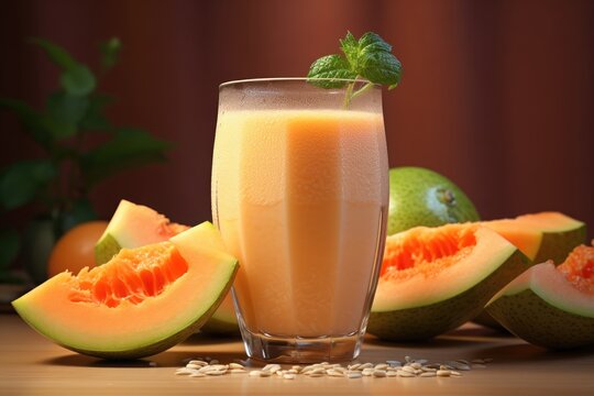 cantaloupe ginger juice recipe