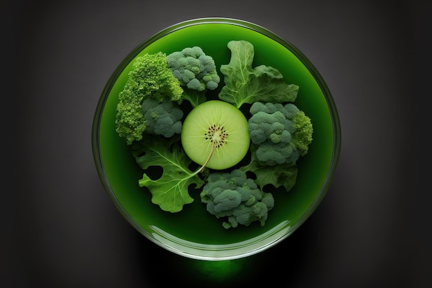Broccoli Spinach Ginger Juice recipe