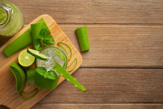 aloe vera ginger lime juice recipe