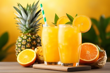 aloe pineapple orange juice